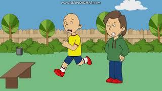 Caillou Goes To Chuck E Cheese's Gets Arrested