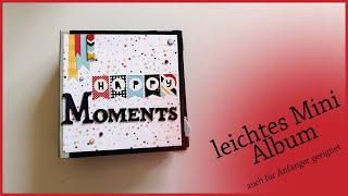 Tutorial - leichtes Mini Album | für Anfänger geeignet