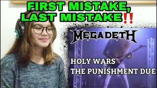 MEGADETH - 'HOLY WARS... THE PUNISHMENT DUE' || REACTION AND REVIEW