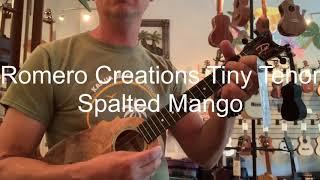 Romero Creations Tiny Tenor Mango Demo at Aloha City Ukes