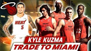 Kyle Kuzma AVAILABLE For TRADE, Miami Heat NEED HIM!! MOCK NBA TRADE!!