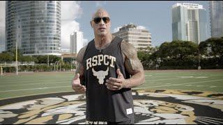 Dwayne The Rock Johnson Visits Old High School in Hawaii