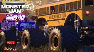  LIVE Monster Jam Showdown - Trying the SIM Wheel Part 1