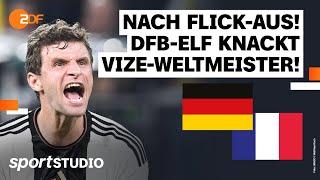 Deutschland – Frankreich Highlights | Freundschaftsspiel | sportstudio