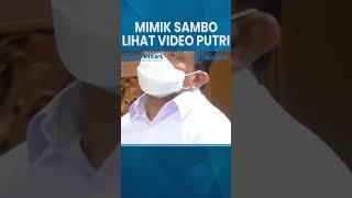 Mimik Ferdy Sambo Lihat Video Putri & Kuat Naik Lift, Nunduk & Lepas Kacamata #Shorts