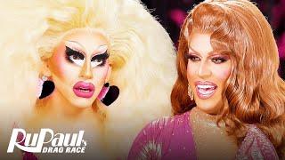 The Pit Stop S16 E11  Trixie Mattel & Jessica Wild Go For The Gold! | RuPaul’s Drag Race S16
