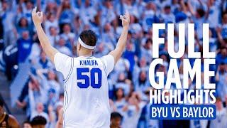 FULL GAME HIGHLIGHTS: BYU Basketball vs Baylor