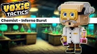 Voxie Battle Bytes - Chemist Inferno Burst Ability is Massive Fiery Damage From A Distance