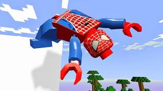 Lego Spider-Man Ragdoll Jumps & Falls (GMOD) Episode 276