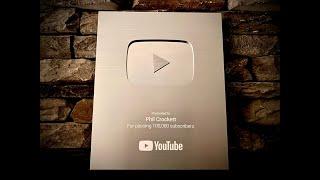 Unboxing the Silver Award - Phil Crockett YouTube Channel