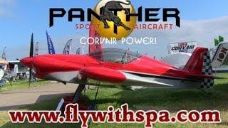 Panther aerobatic experimental light sport aircraft, from Panther Sport Aircraft, flywithspa.com