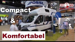 WOHNMOBIL PREISE IM STURZFLUG! Pössl CONCORDE COMPACT 541! Günstiger Camper Van Kastenwagen 2024