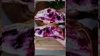 Творожно-ягодный рай в лаваше #быстрыйрецепт