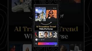 How To Make Trending AI Transition Video With PixVerse | Instagram Viral Reel Edit #ai #pixverse