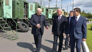 Лукашенко посетил объект правительственной связи КГБ