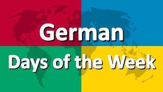 Learn German part 1 | Days of the Week