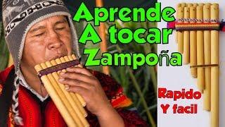 Aprende a tocar zampoñas en 20 minutos rápido y fácil