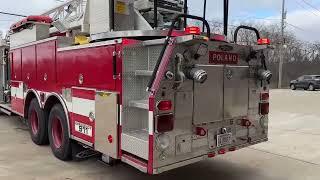 GovDeals: 1992 Pierce Lance Ladder Truck