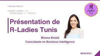 Présentation de R-Ladies Tunis