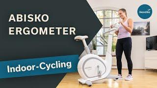 Skandika Abisko Ergometer | Heimtrainer mit innovativer Höhenverstellung per App | Training zuhause