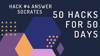 Hack #4 Answer Socrates - Discover Common Questions Asked on Google