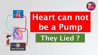 Heart can not be a Pump | They Lied ?