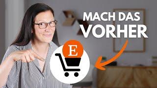 Etsy Shop eröffnen: 7 Must-Dos bevor du loslegst