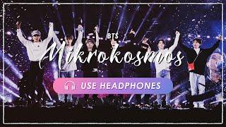 [8D + LIVE] BTS - Mikrokosmos | CONCERT EFFECT [USE HEADPHONES] 