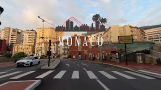 DRIVING DOWNTOWN MONACO 