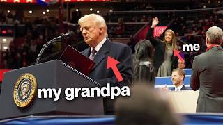 My grandpa became the President again