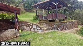 DI JUAL VILLA PUNCAK CISARUA PEMANDANGAN LANGSUNG KE GANTOLE PUNCAK