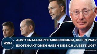 STEFAN AUST: "An ein paar Idioten-Aktionen haben sie sich ja beteiligt!" Knallharte Abrechnung!