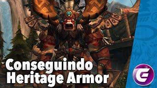 HERITAGE ARMOR TAUREN ALTA MONTANHA - World of Warcraft