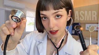 [ASMR] A CONSULTA MÉDICA MAIS REALISTA DE TODAS (oftalmo, dentista, dermato, e clinica geral) ‍️