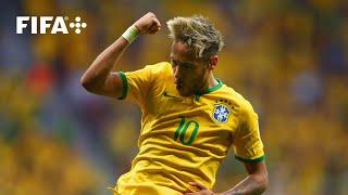  Neymar with his MAGIC for Brazil! | Icons Uncut
