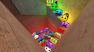 Lobotomy Nextbots, Geometry Dash Emojis Faces, Angry Munci Family Nextbots on the hotel Gmod Pr 14