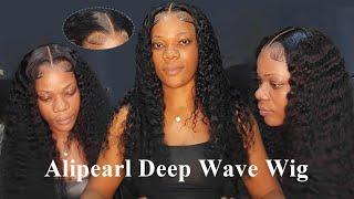 The Ultimate Melt Down From Start To Finish |BEST Deep Wave HD Lace Wig Install| Ft Alipearl Hair