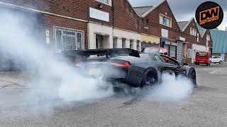 GT1 Lamborghini Murcielago Burnout - Raw clip V12 Supercar