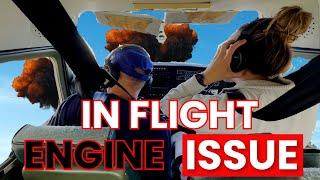 Engine issue during takeoff causes pilot to land | Cessna 206 Turbo malfunction | troubleshooting
