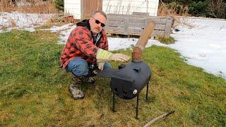 Tent Stove Completely Modified, Winter Camping Starting Soon