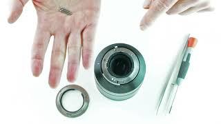 How To Replace Your Lens' Bayonet Mount - Part 3  (lens mount replacement demonstration)