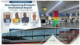 Live Coverage: Kumasi Turns Upside Down At The Commission Of The International Airport Goes Massive