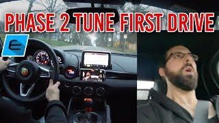 Going Eurocompulsion Phase 2! Tune First Impressions 124 Spider POV Drive + Tires, Spacers & More!