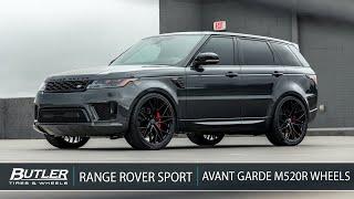 2019 Range Rover Sport | 24in Avant Garde M520R Wheels | Butler Tire