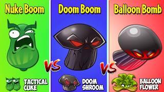 All AOE Plants POWER-UP Vs All Zombies - Who Will Win? - Pvz 2 Plant vs Plant