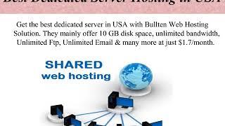 Top Best Cheap Dedicated Server Hosting in USA