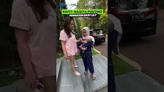Raffi-Nagita Memposting Wajah Pengasuh Baby Lily, Reaksi Warganet: Siap Keliling Dunia