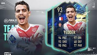 FIFA 21: WISSAM BEN YEDDER 93 TOTS PLAYER REVIEW I FIFA 21 ULTIMATE TEAM