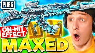 MAXED LEVEL 8 GLACIER AKM HIT EFFECT ️ NEW ULTIMATE CRATE OPENING