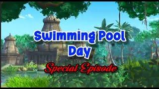 BLUE HAI PANI PANI! | National Swimming Pool DaySpecial Episode | JUNGLE BOOK | MOWGLI CARTOON